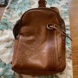 Spikes & Sparrow Leather Backpack